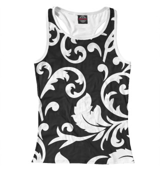 Minimalist floral pattern