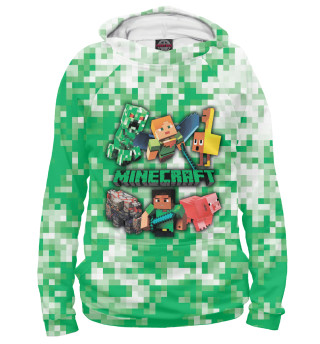 Мужское худи Minecraft персонажи