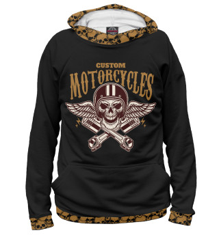 Женское худи Custom motorcycles