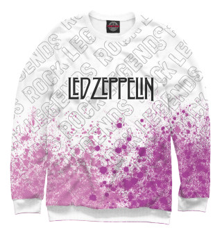 Мужской свитшот Led Zeppelin Rock Legends (purple)