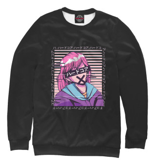 Glitch anime girl