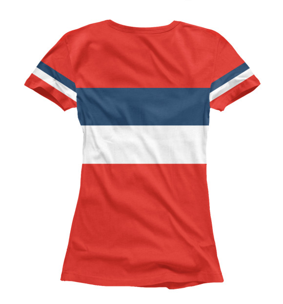 Женская футболка с изображением Рожден в СССР 1984 год цвета Белый