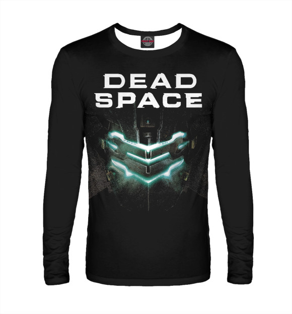 Мужской лонгслив с изображением Dead Space цвета Белый
