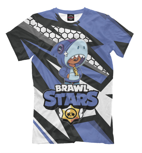 Футболка для мальчиков с изображением Brawl Stars цвета Белый