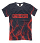 Мужская футболка CS:GO - Молнии