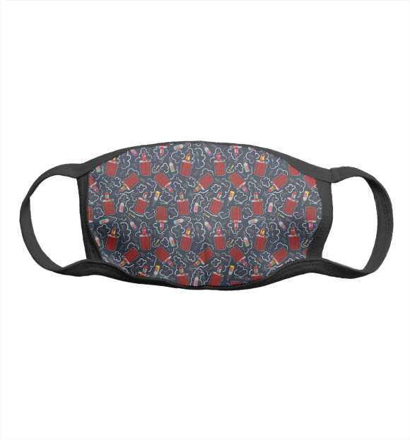 Маска тканевая с притом VAPE цвета Белый Маска тканевая с изображением VAPE цвета Белый