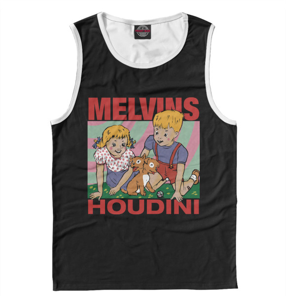 Майка для мальчика с изображением Melvins цвета Белый