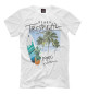 Мужская футболка Тропический Пляж