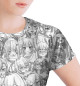 Футболка для девочек Ahegao (Ахегао)