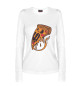 Женский лонгслив Pizza monster
