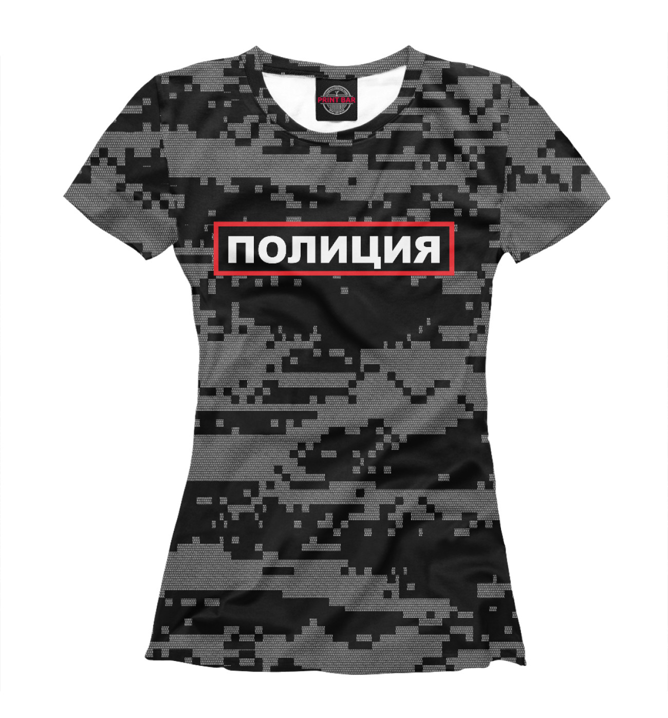 Футболка Белая Полиция Купить