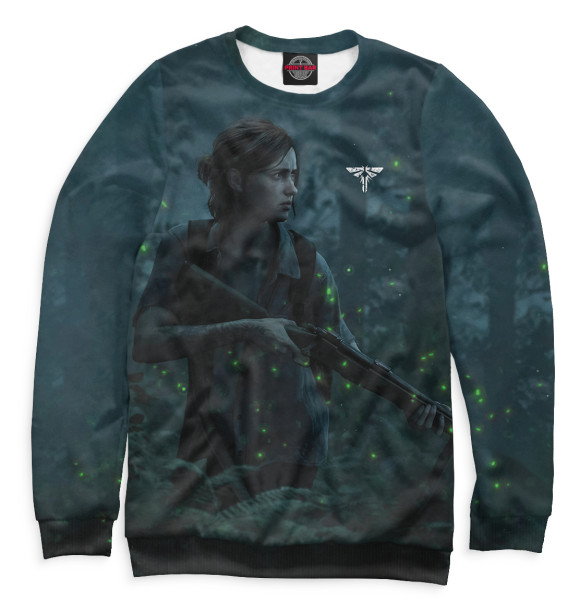 Мужской свитшот с изображением Элли цвета Белый