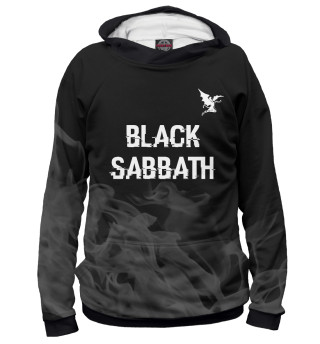 Худи для мальчика Black Sabbath Glitch Black