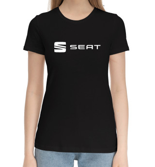 Хлопковая футболка для девочек SEAT