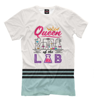 Мужская футболка Queen of the Lab Laboratory