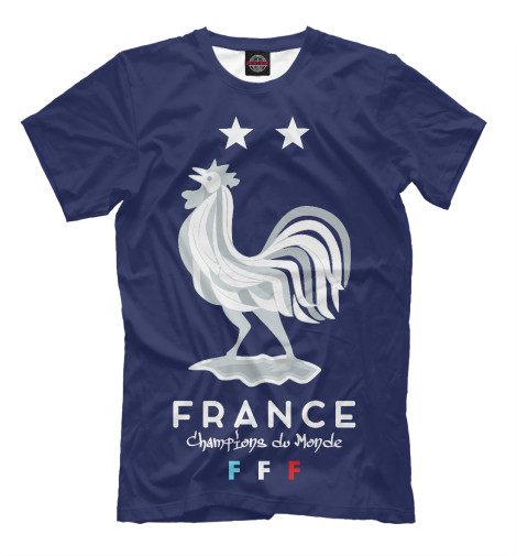 цена Футболки Print Bar Сборная Франции