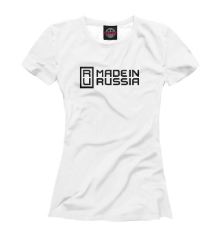 Женская футболка Сделано в России