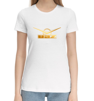 Хлопковая футболка для девочек UAZ Gold