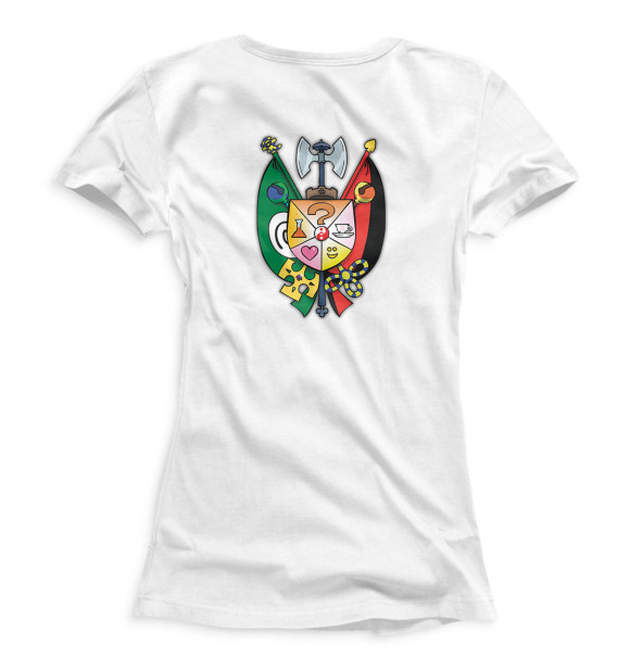 Футболка для девочек с изображением Хелен цвета Белый