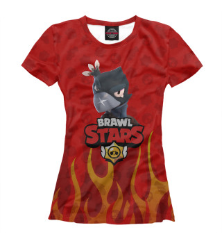 Футболка для девочек Brawl Stars: Crow
