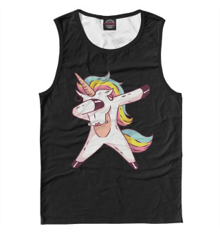 Мужская майка Dab unicorn