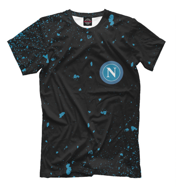 Футболка для мальчиков с изображением Napoli цвета Белый