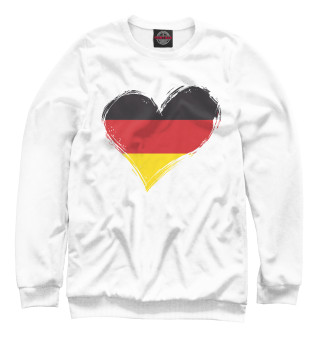 Свитшот для мальчиков Сердце Германии (флаг)
