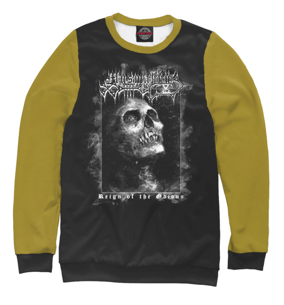 Свитшот для мальчиков с изображением Mourning beloveth цвета Белый