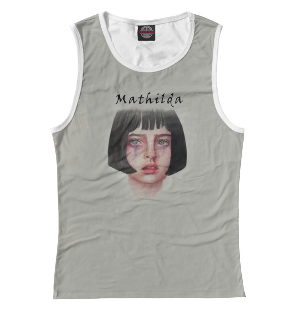 Майка для девочки с изображением Mathilda from Leon цвета Белый