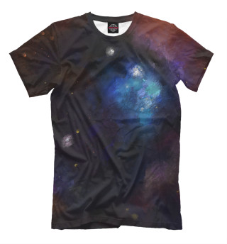 Мужская футболка Космическое пространство