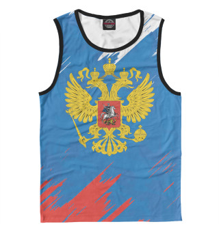 Майка для мальчика Флаг и герб России