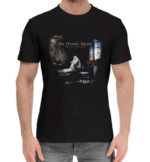Мужская хлопковая футболка с изображением Mydyingbride цвета Черный