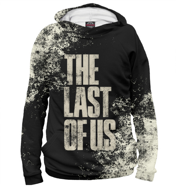 Женское худи с изображением The Last of Us цвета Белый