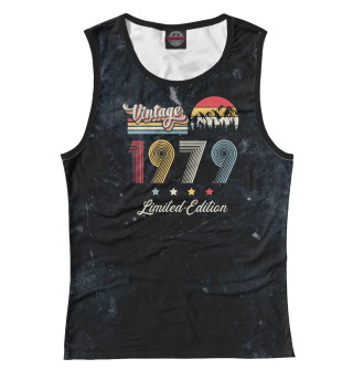 Майка для девочки Vintage 1979 Retro Limited