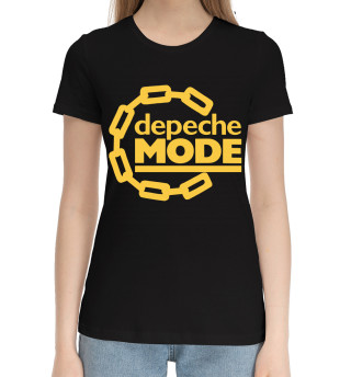 Хлопковая футболка для девочек Depeche Mode
