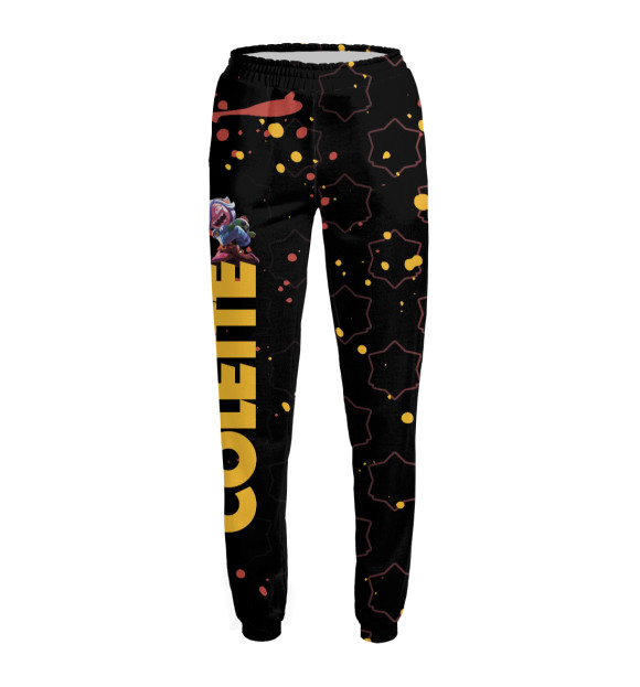 Женские спортивные штаны с притом Brawl Stars цвета Белый Женские спортивные штаны с изображением Brawl Stars цвета Белый