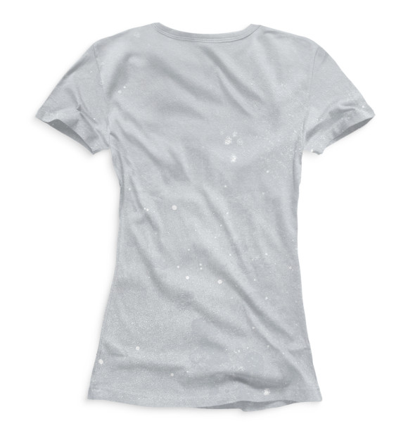 Женская футболка с изображением Анхель Ди Мария цвета Белый