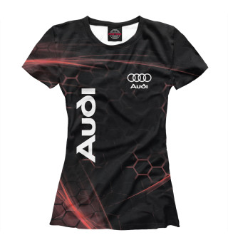 Женская футболка Audi