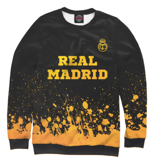 Женский свитшот Real Madrid Gold Gradient