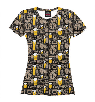 Женская футболка Craft Beer