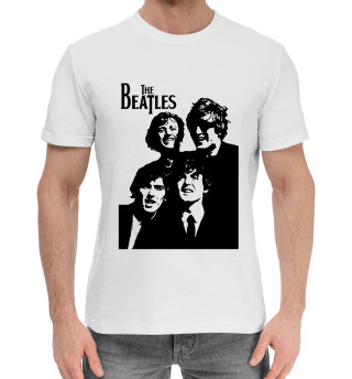 Мужская хлопковая футболка The Beatles