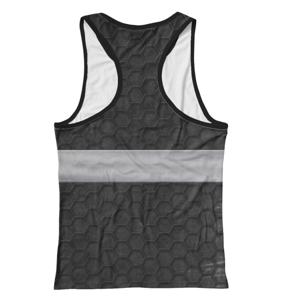 Женская майка-борцовка с изображением Рома всегда прав цвета Белый