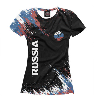 Футболка для девочек RUSSIA