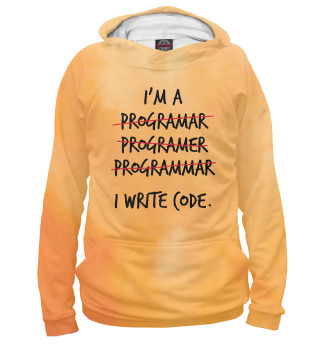 Женское худи I'm a programmer