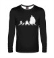 Мужской лонгслив Beatles Totoro
