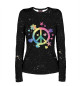 Женский лонгслив Peace Sign Equality
