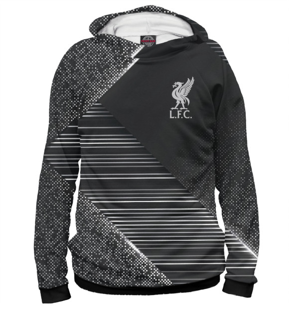 Женское худи с изображением Liverpool F.C. цвета Белый