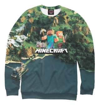 Мужской свитшот Minecraft