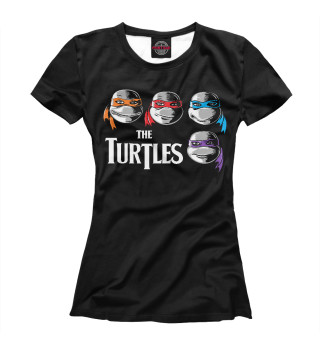 Женская футболка Turtles