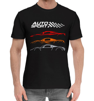 Хлопковая футболка для мальчиков Auto sport